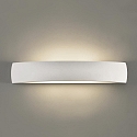 ACB Luminaire mural ALBA 16/3386-53 haut bas, � peindre E14 IP20, opale, blanche gradable