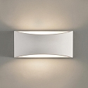 ACB Luminaire mural DANA 16/3387 haut bas E14 IP20, opale, blanche gradable