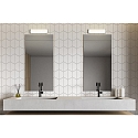 ACB Luminaire de miroir ALDO 16/3432-53 IP44, chrome, opale