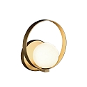 Luminaire mural HALO 16/3815 IP20, or, opale