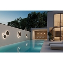 Luminaire mural d’extérieur COMBO 16/3966-45 IP65, blanche