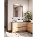 ACB Luminaire de miroir DUNE 16/3992-60 IP44, chrome, opale