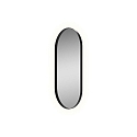 Miroir avec �clairage DANIELA 9755, noir brillant