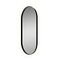Miroir avec �clairage DANIELA 9755, noir brillant