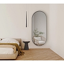 ACB Miroir sans �clairage DANIELA 9755, noir brillant