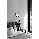 ACB Luminaire à suspension HALO 3815/1 à 1 flamme IP20, or, opale