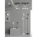 ACB floor lamp GINA GU10 IP20, white 