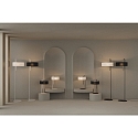 ACB Lampadaire CLIP 8178 avec interrupteur E27 IP20, blanche