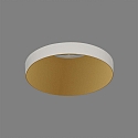 ACB Luminaire de plafond EINAR 3558/8 GU10 IP20, or, opale, blanche gradable
