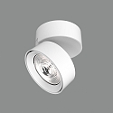 Plafonnier encastré MAKO rond IP20, blanche 