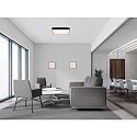 Luminaire de plafond OPORTO 3973/40 avec diffuseur IP20