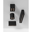 ACB ceiling luminaire INVISIBLE 3980/272 IP20, black