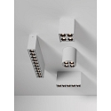 ACB ceiling luminaire INVISIBLE 3980/70 IP20, white