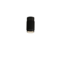 Luminaire de plafond LUX 3989/6 IP20, noir, noir brillant