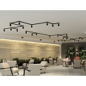 ACB Luminaire de plafond LUX 3989/6 IP20, or, noir brillant