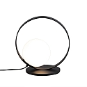 Lampe de table HALO 3815/1 IP20, opale, noir