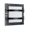 Luminaire mural d'extérieur TYPE NO 6262 2 voies, avec couverture E27 IP44, noir  gradable