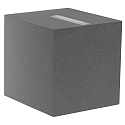 Luminaire mural d�ext�rieur TYPE NO 2442 bilat�ral IP44, anthrazit gradable