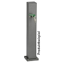 Albert Outdoor Energy column empty Type No. 4407, IP54, max. 5 optional inserts, excl. lighting, excl. switching function, anthracite