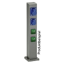 Albert Outdoor Energy column empty Type No. 4407, IP54, max. 5 optional inserts, excl. lighting, excl. switching function, anthracite