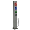 Albert Colonne d��nergie TYPE NO 4409 sans fonction de commutation, 7 fois, anthrazit