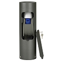 Albert Outdoor Socket column lockable Type No. 4411 - CEE 16A + cable outlet, without switching function, anthracite