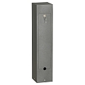 Albert Colonne de prises TYPE NO 4413 3 fois, avec serrure, anthrazit