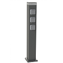 Albert Colonne d��nergie TYPE NO 4419 7 fois, sans inserts, anthrazit