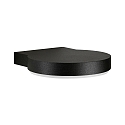 LED Outdoor Wall luminaire Type No. IP44, 0290, 16W 3000K 1600lm, cast alu / acrylic glass opal, black matt