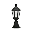 Luminaire en forme de borne TYPE NO 0541 angulaire E27 23, blanche gradable
