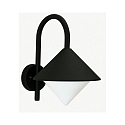 Luminaire mural d'ext�rieur TYPE NO 0645 E27 44, noir mat gradable