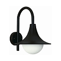 Luminaire mural d'ext�rieur TYPE NO 0669 E27 44, noir mat gradable