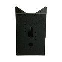 Support d'angle TYPE NO 1006 angulaire noir mat