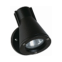 Projecteur d'ext�rieur TYPE NO 2153 pivotant E27 54, noir mat gradable