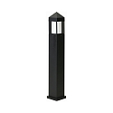 Borne d'éclairage TYPE NO 2241 angulaire E27 44, noir mat gradable