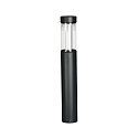 LED Bollard light Type No. 2297, symmetrical 360�, IP54, height 100cm, 18.5W 3000K 2000lm, DALI dimmable, black matt