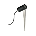 Lampe � broche TYPE NO 2433 angulaire, pivotant, incassable 54, noir mat 