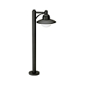 Luminaire d'allées TYPE NO 4150 rond E27 44, noir mat gradable