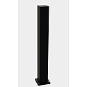 Outdoor Energy column empty Type No. 4409, IP54, max. 7 optional inserts, excl. lighting, excl. switching function, black