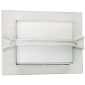 Applique et plafonnier TYPE NO 6263 1 voie, avec couverture E27 IP44, or, blanche gradable