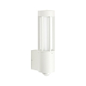 Luminaire mural d'ext�rieur TYPE NO 0215 haut, cylindrique E27 44, blanche gradable