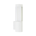Luminaire mural d'ext�rieur TYPE NO 0215 cylindrique, avec spot LED E27 + GU10 44, blanche gradable