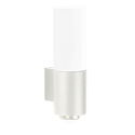 LED Outdoor Wall luminaire Type No. 0277 with motion sensor (Type No. 2278), IP44, 10W 3000K 900lm, cast alu, dimmable, white
