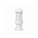 Luminaire en forme de borne TYPE NO 0521 cylindrique E27 44, blanche gradable