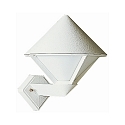 Luminaire mural d'ext�rieur TYPE NO 0616 E27 44, blanche gradable