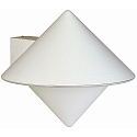 Luminaire mural d'ext�rieur TYPE NO 0617 E27 44, blanche gradable