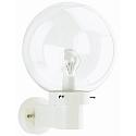 Luminaire mural d'ext�rieur TYPE NO 0633 haut E27 44, d�gager, blanche gradable