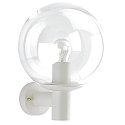 Luminaire mural d'ext�rieur TYPE NO 0639 haut E27 44, d�gager, blanche gradable