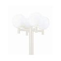 Fixation du m�t TYPE NO 1017 4 fois blanche