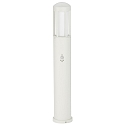 Borne d'�clairage TYPE NO 2221 cylindrique, avec d�tecteur de mouvement E27 44, blanche gradable